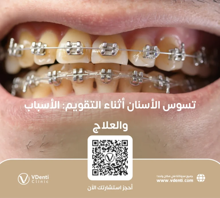 تسوس الأسنان مع التقويم