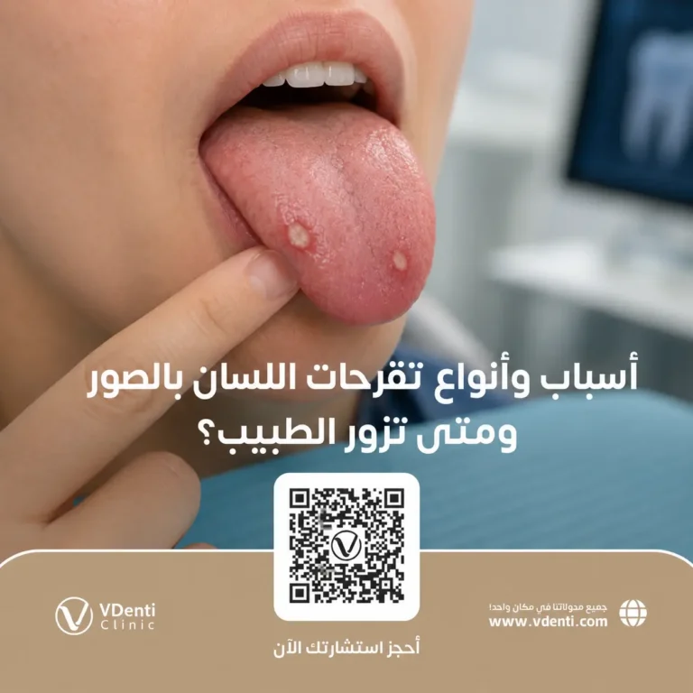 أسباب وأنواع تقرحات اللسان بالصور