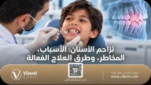 تزاحم الأسنان الأسباب، المخاطر، وطرق العلاج الفعالة