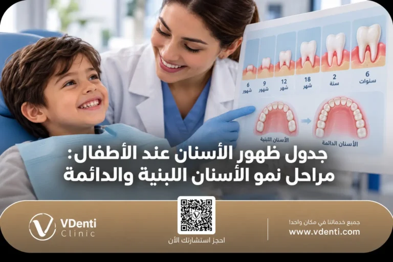 جدول ظهور الأسنان عند الأطفال مراحل نمو الأسنان اللبنية والدائمة